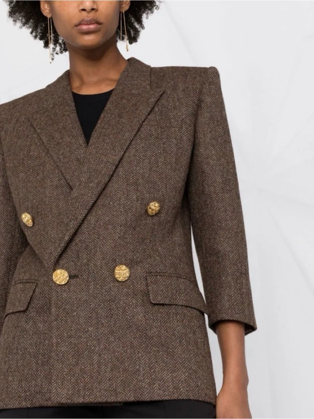 Saint Laurent Wool Blazer Size EU 36